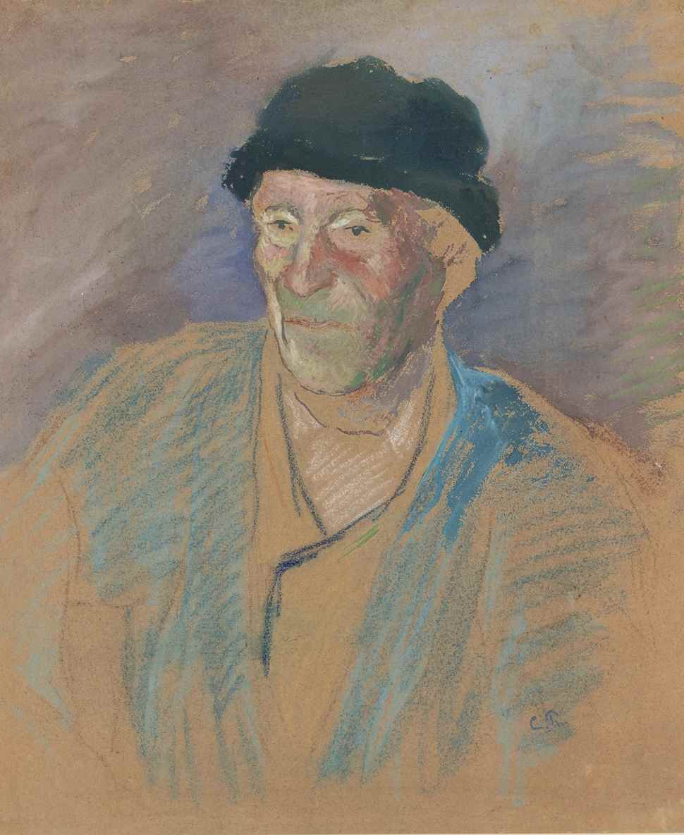 Tête de vieux paysan - Camille Pissarro (1830 - 1903)